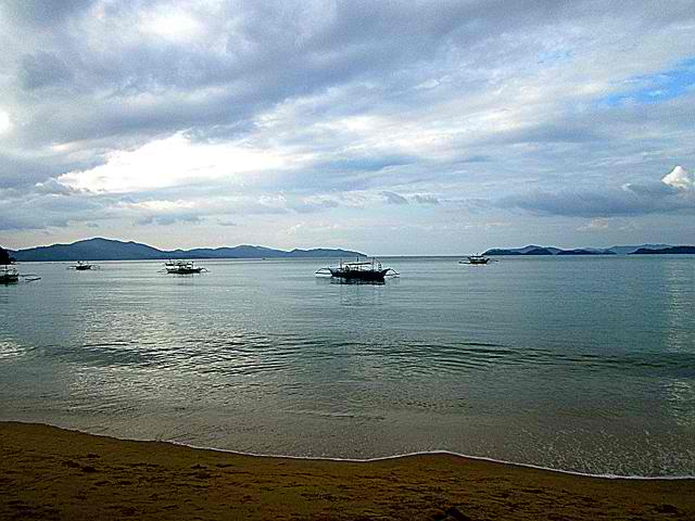 Port Barton. One of the Tourists Destinations in Palawan
