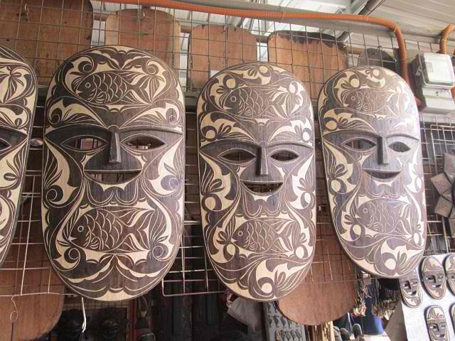 palawan handcrafted masks