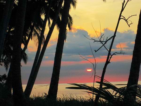 Beautiful Sunset in Sowangan Quezon Palawan